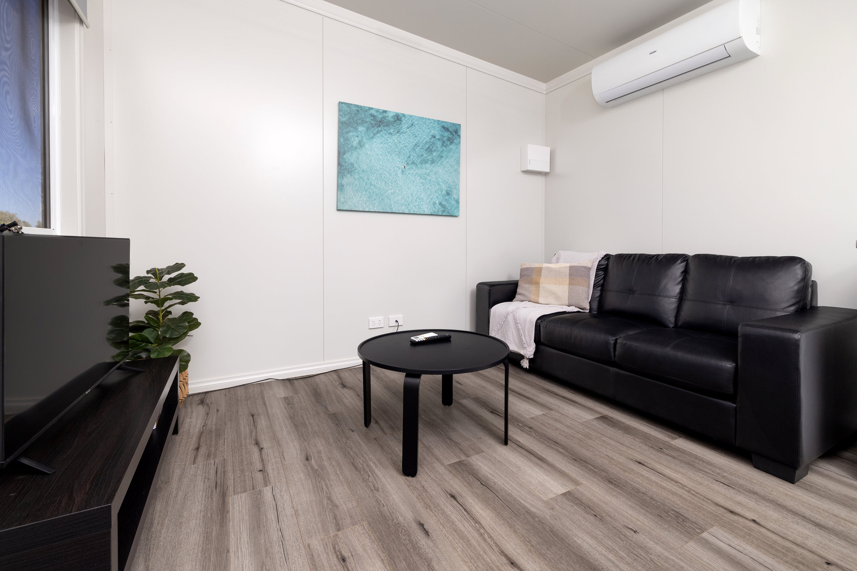 Spacious living area